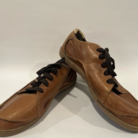 NWT Ocean Minded Men’s Leather Lace Up Casual Shoes Size Lightweight Size 12 - Picture 2 of 10